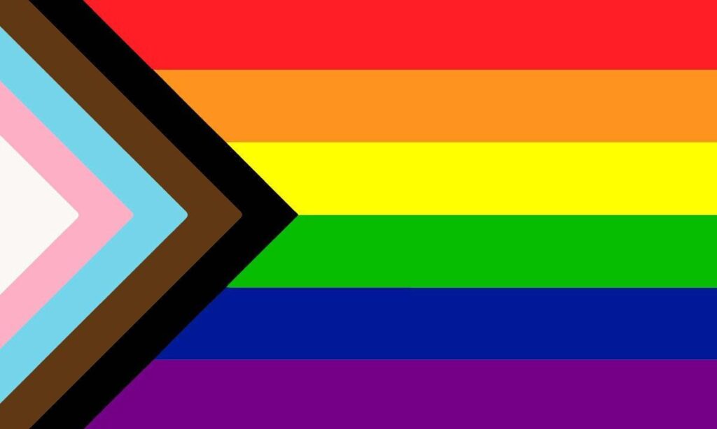 lgbtq mental health pride flag