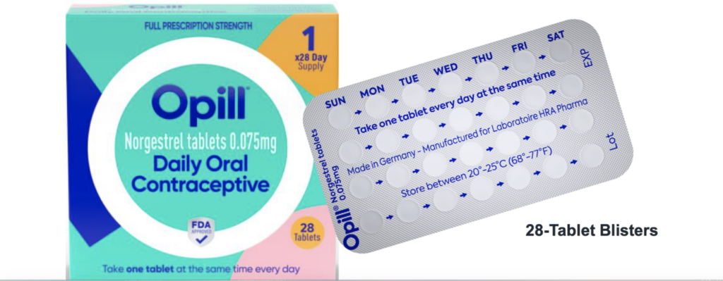 over-the-counter birth control pill Opill